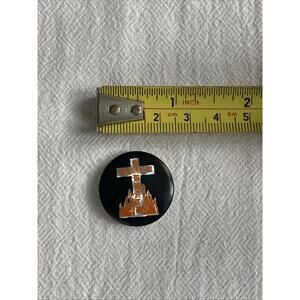 Black Sabbath Holo Prismatic Button Badge Pin Pinback Vintage Round #459 Concert